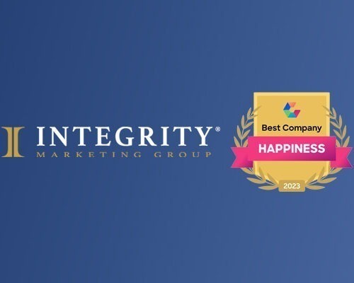 Integrity Named in Top 100 Companies for Happiest Employees for Second Consecutive Year , Integrity Top 100 Company Happiness , Happiest Employees , Happiest Company Employees , Integrity Happiest Employees , Integrity Named in Top 100 Companies for Happiest Employees